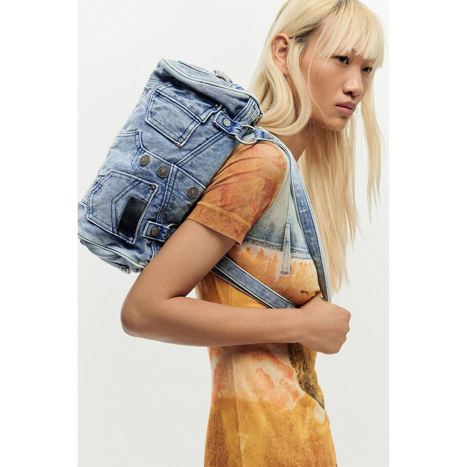 Desigual Sac à bandoulière en denim  