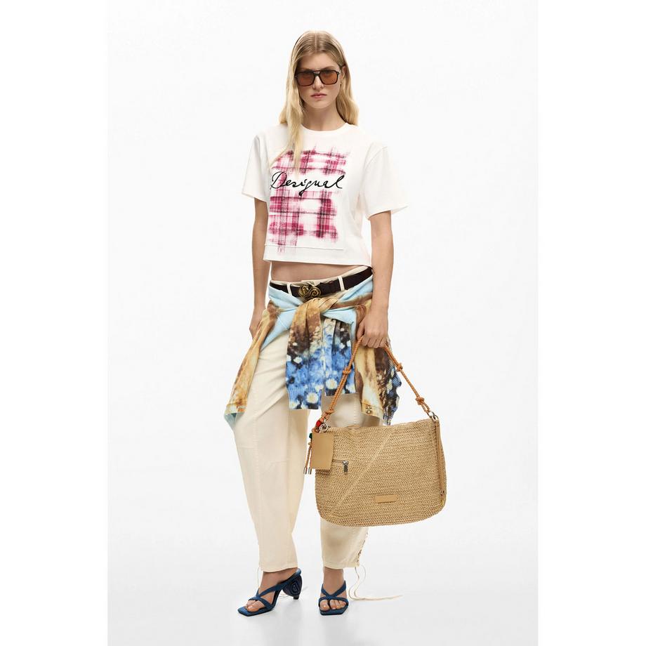 Desigual Sac à Bandoulière Tressé  