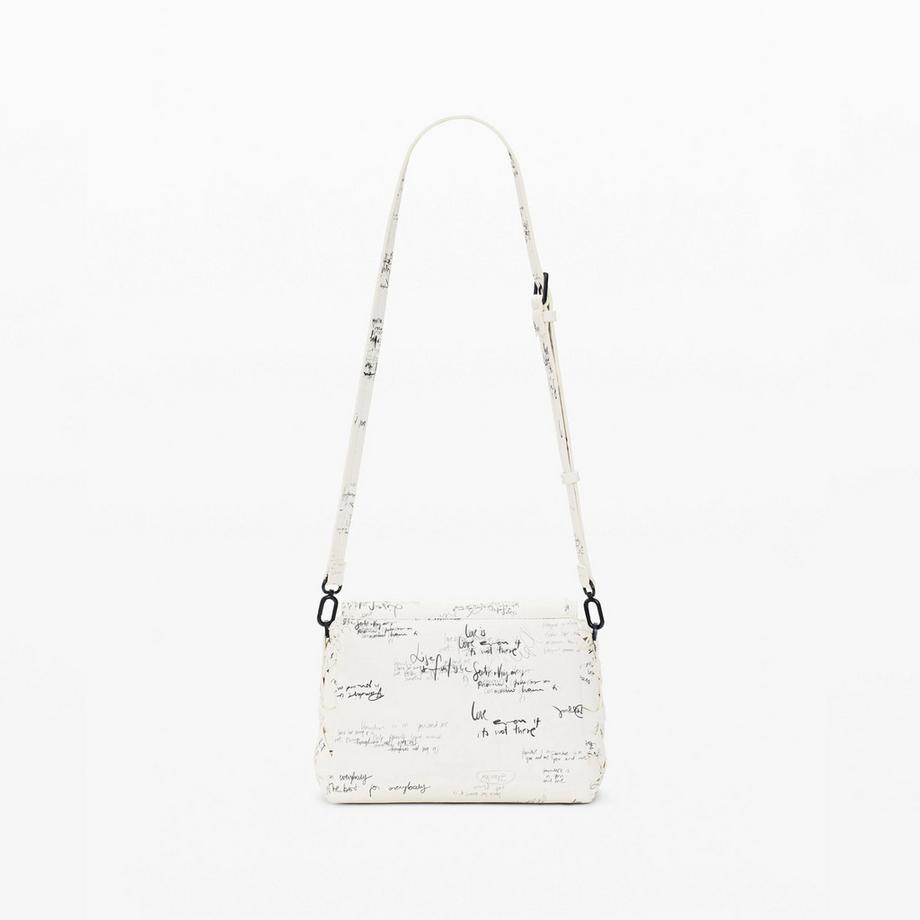 Desigual Sac à bandoulière avec détails tressés  