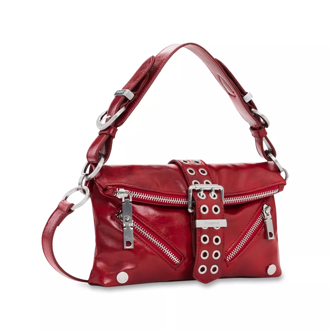 Sac Bandouliere Desigual BAG_HALF LOGO VENECIA 4.0 RED Rouge Unique femmes 6