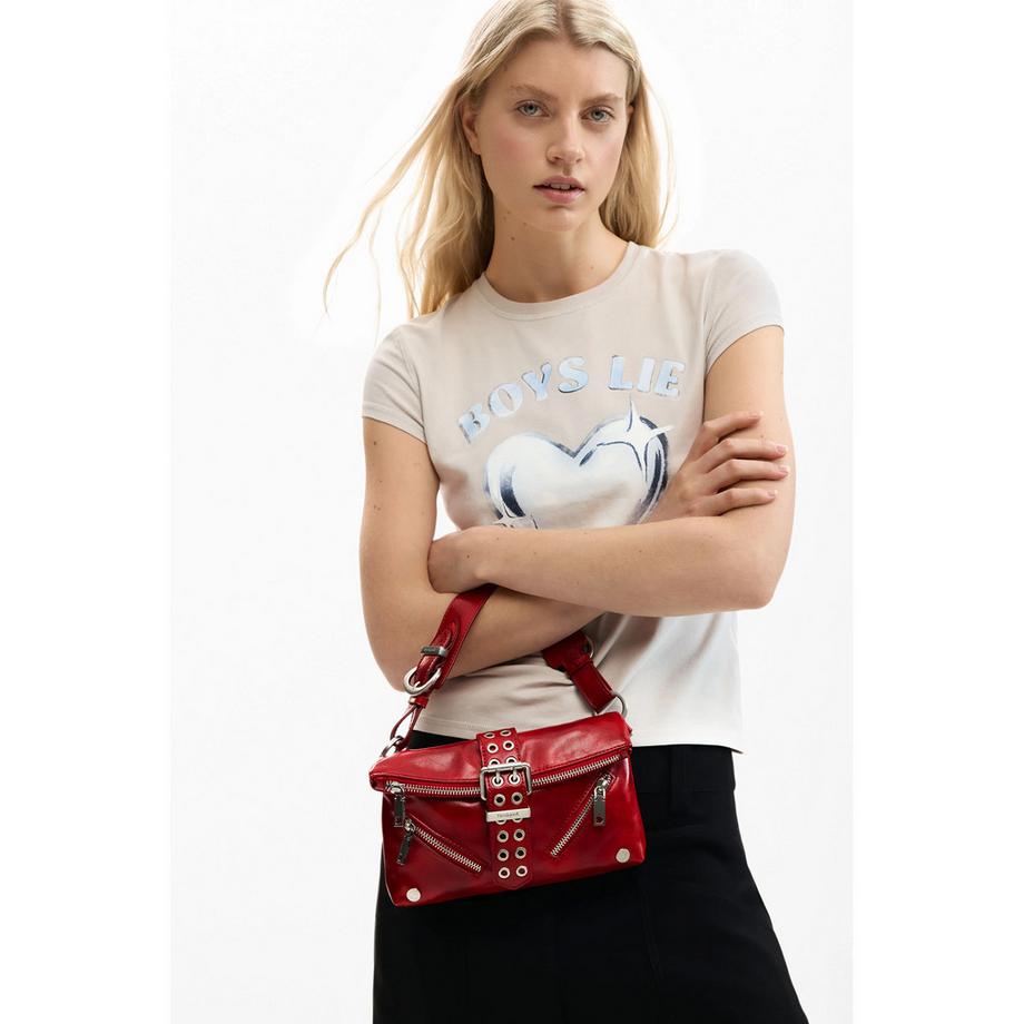 Desigual Sac à bandoulière avec détail boucle  