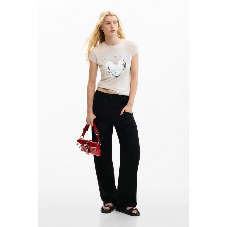 Desigual Sac à bandoulière avec détail boucle  