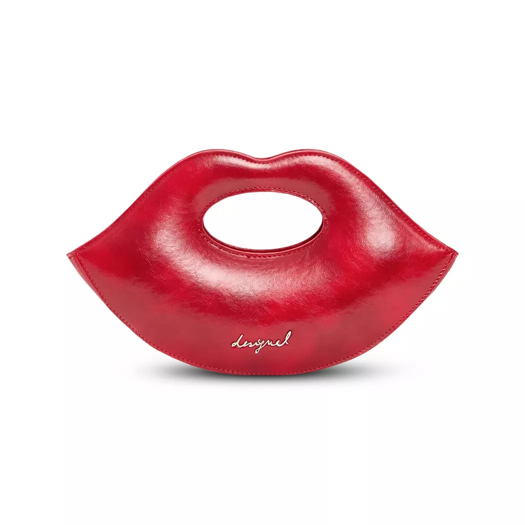 Sac Bandouliere Desigual BAG_HALF LOGO VENECIA 4.0 RED Rouge Unique femmes