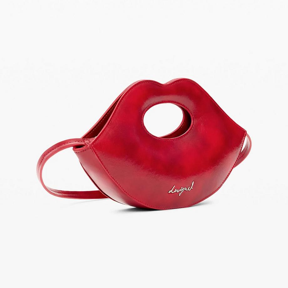 Desigual Sac à Main en Forme de Lèvre  