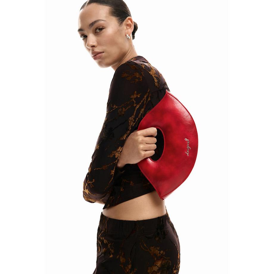 Desigual Sac à Main en Forme de Lèvre  