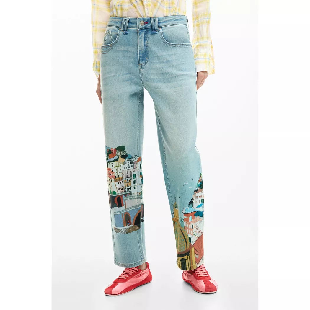Desigual Jean flare BLUE 38 female 4