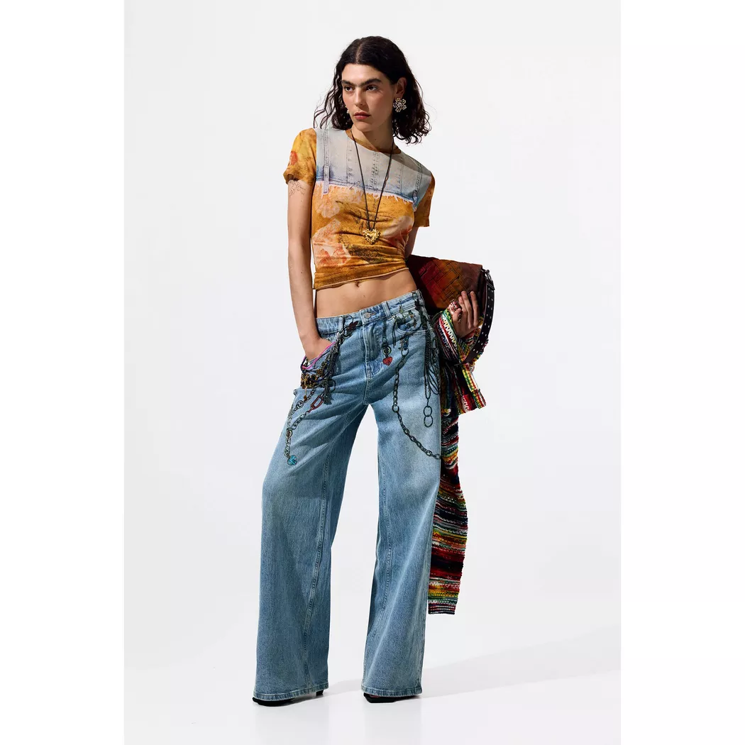 Desigual Jean flare BLUE 38 female 3