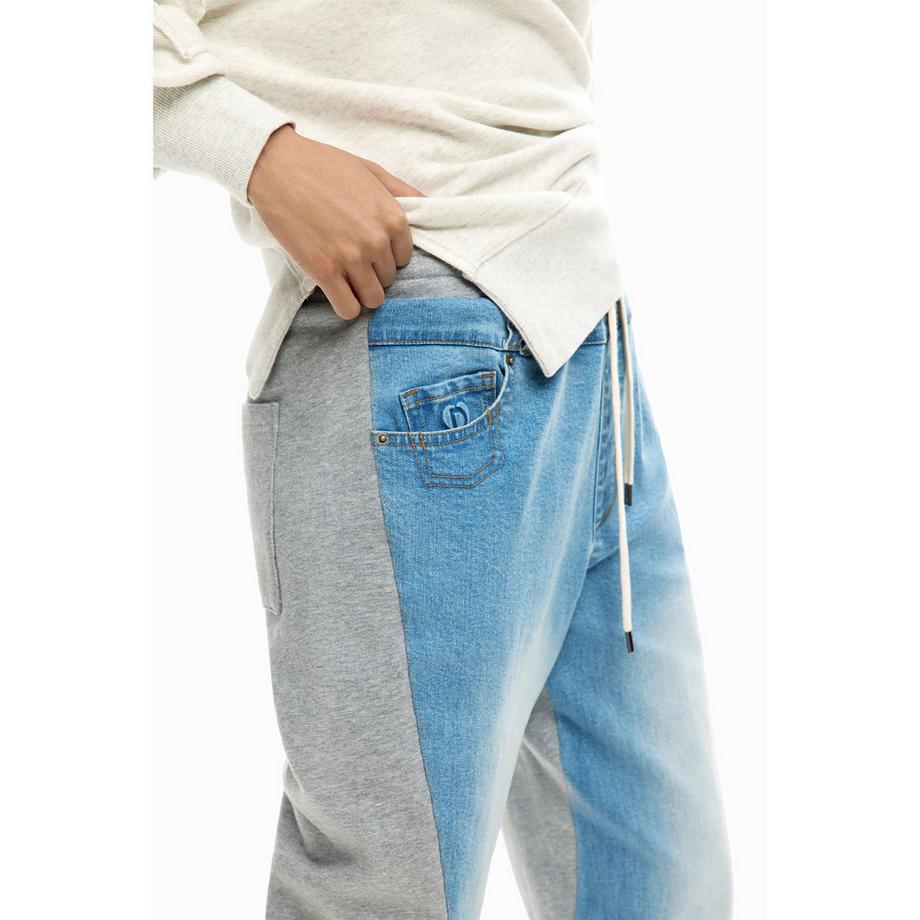 Desigual Jean Jogger Bicolore  
