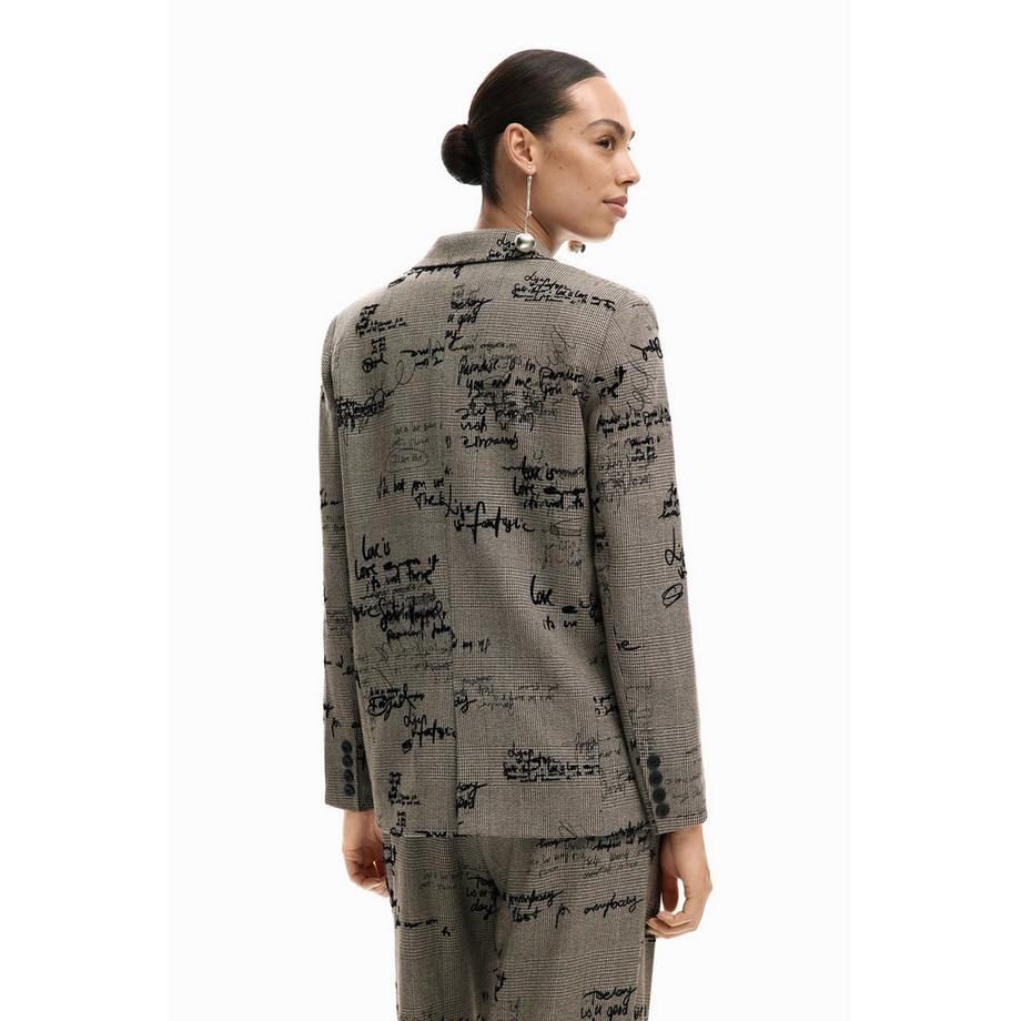 Desigual Blazer con stampa all-over  