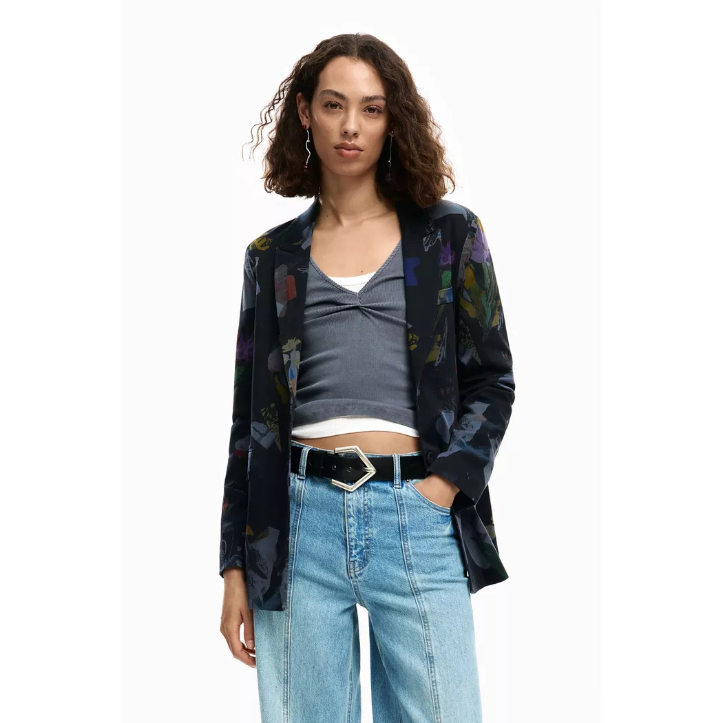 Desigual Américaine collage BLACK S female