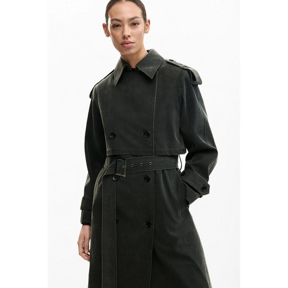 Desigual Long Trench-coat  