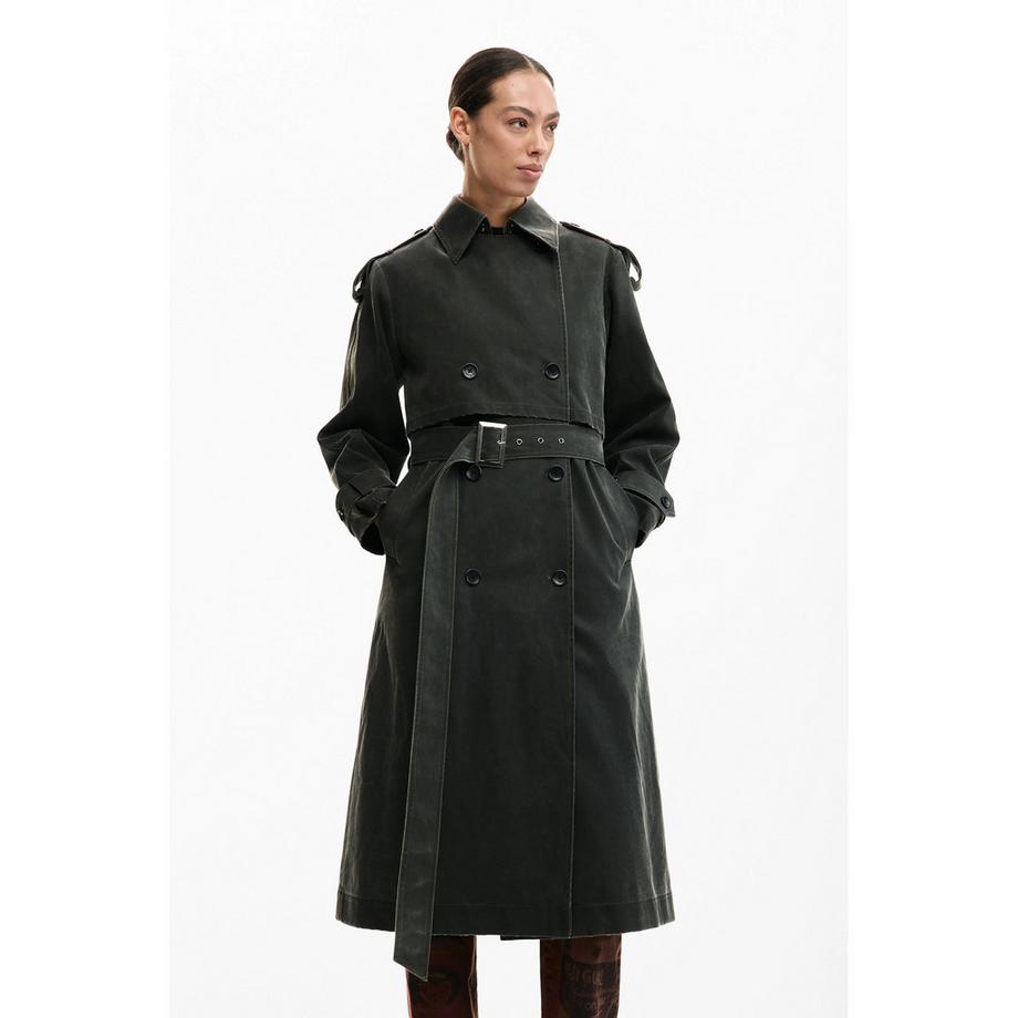 Desigual Long Trench-coat  