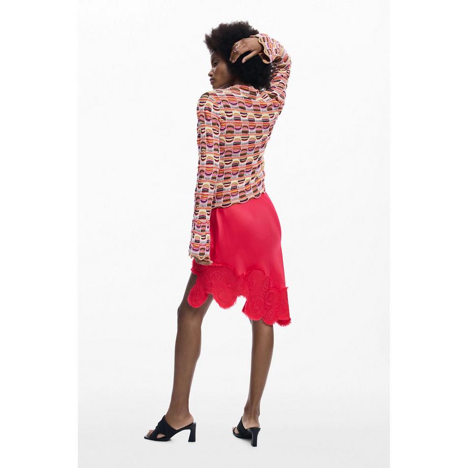 Desigual Pull à Manches Longues Imprimé  