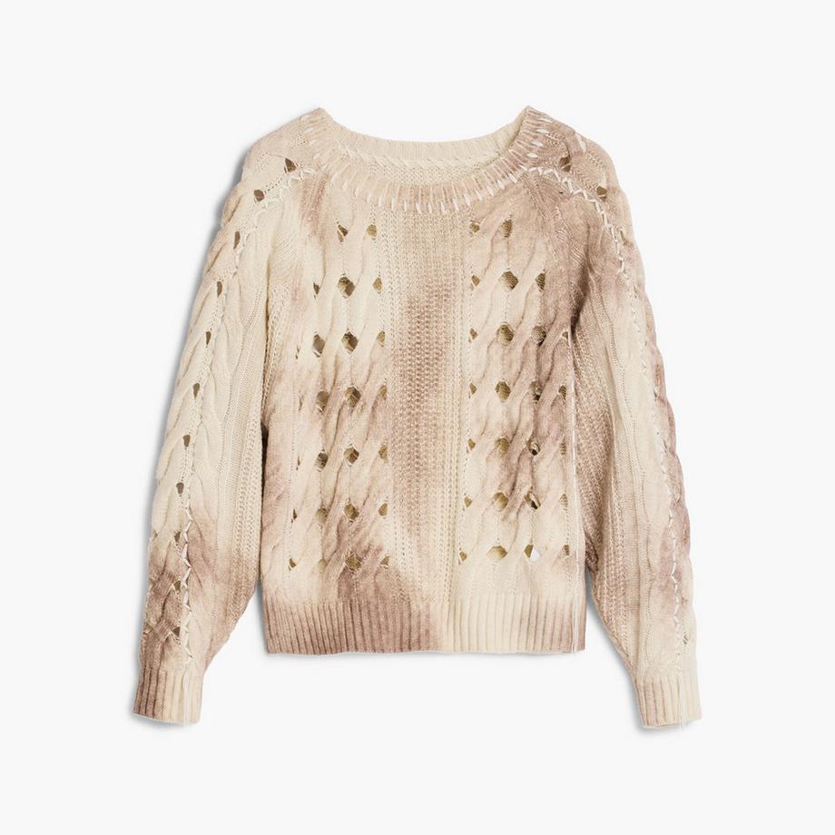 Desigual Pull en maille vieillie  