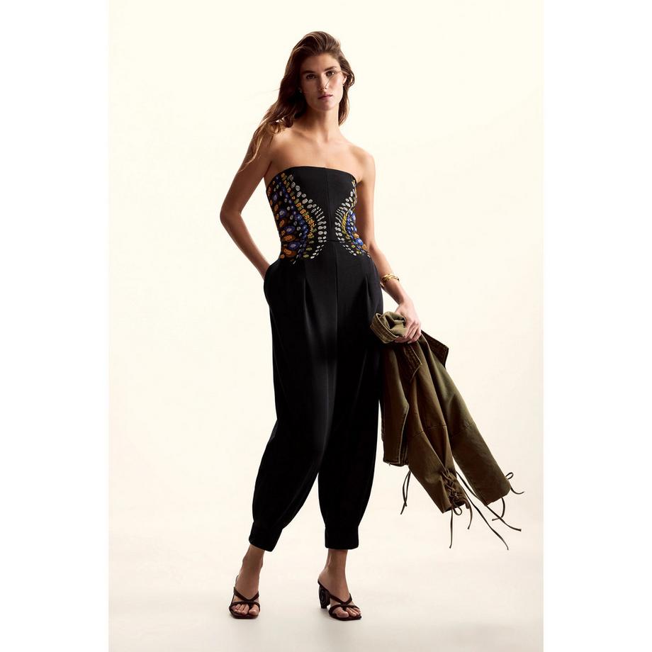 Desigual Combinaison bustier avec corsage brodé  