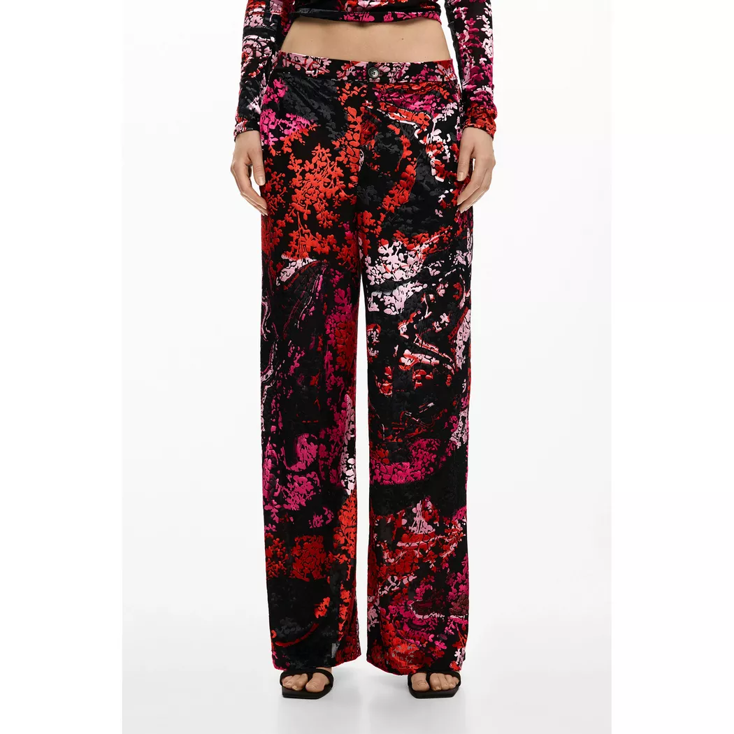 Desigual Pantalon capri cargo BLACK L female 2