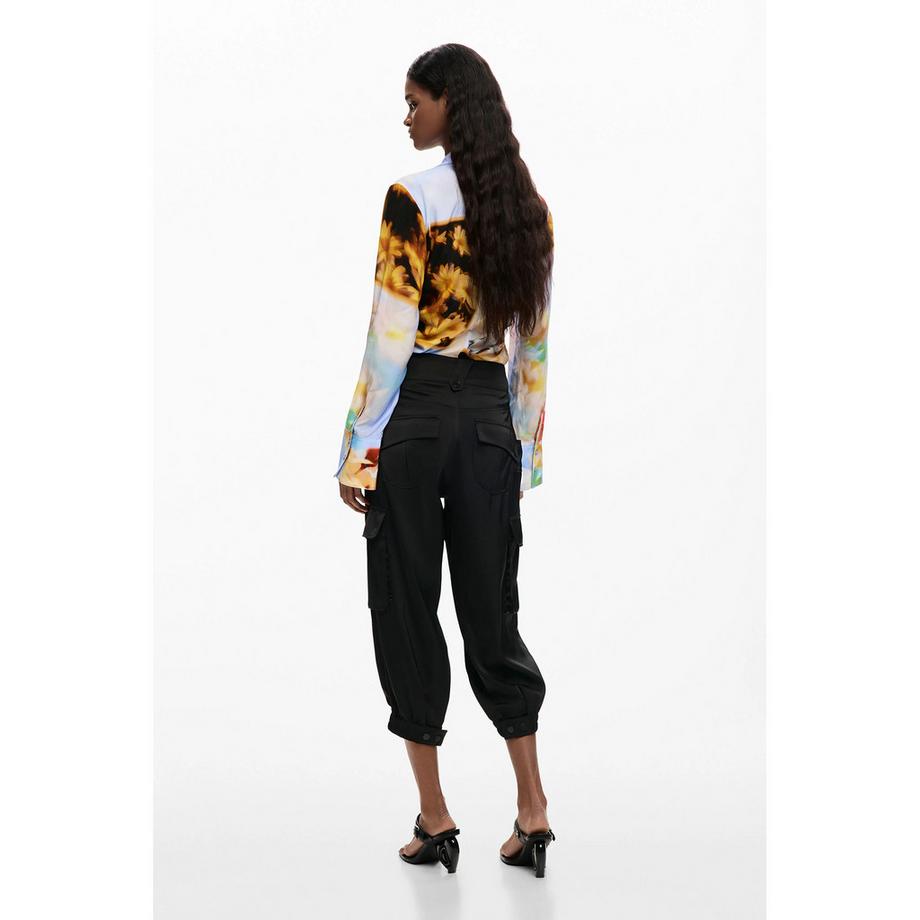 Desigual Pantalon Cargo Coupe Relaxed Loose  