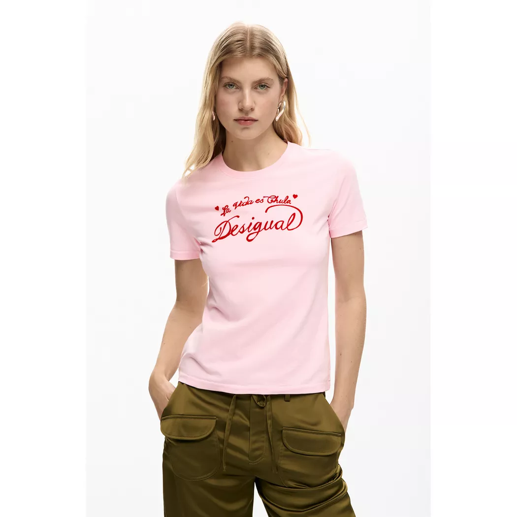 Desigual T-shirt conçue par mr. christian lacroix RED L female 8