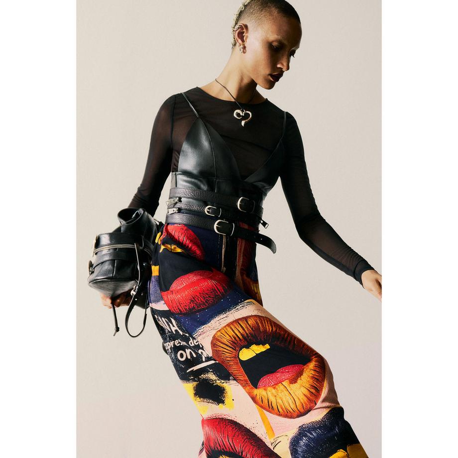 Desigual Bedrucktes Maxikleid  