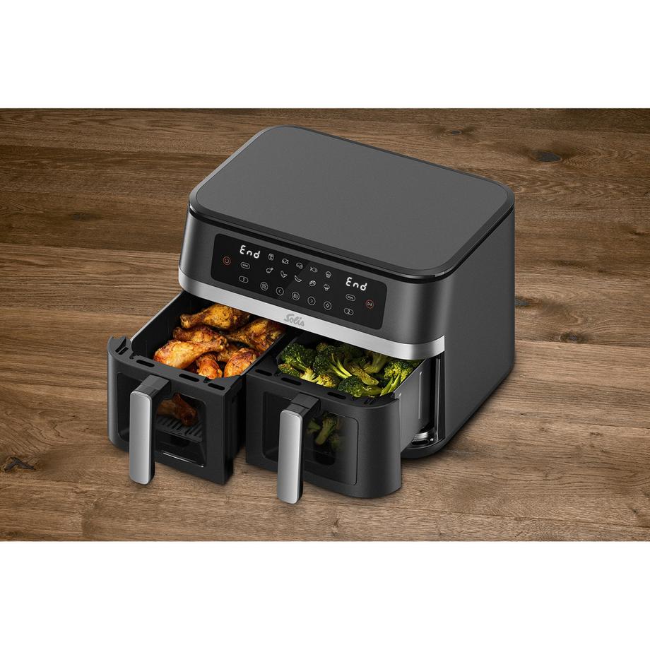 Solis Heissluft-Fritteuse Duo, Typ 8102 