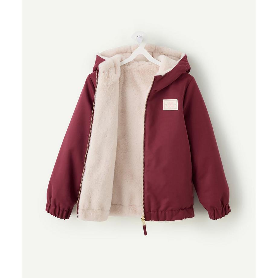 Tape à l'oeil Veste à capuche avec doublure en fausse fourrure  