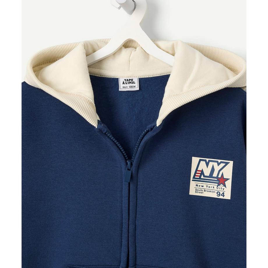 Tape à l'oeil  Hoodie, avec fermeture éclair 