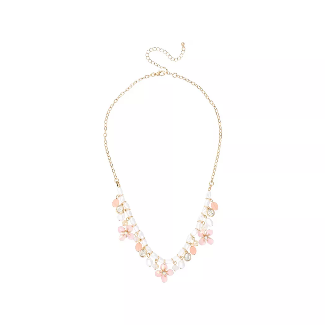 Bijou Brigitte - Halskette, Fuchsia