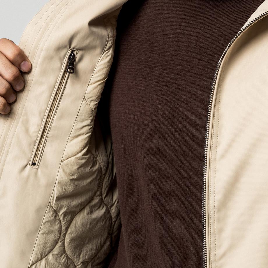 Manor Man Gilet sans manches à col montant  