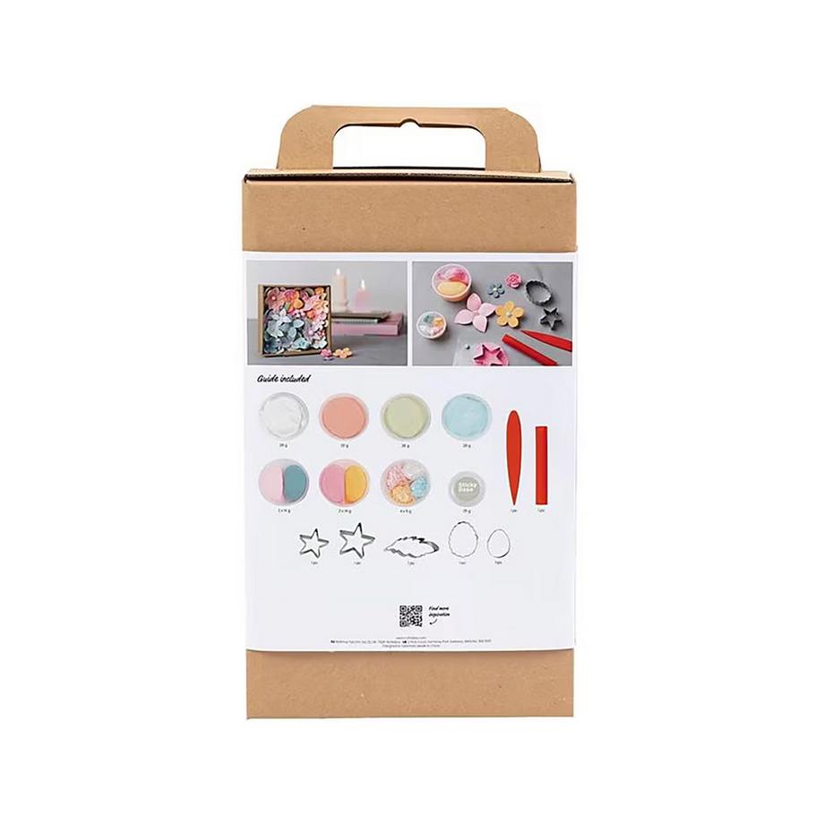 Creativ Company Kit de loisirs créatifs Silk Clay Pastellfarben 