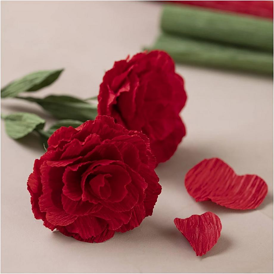 Creativ Company Kit de loisirs créatifs Krepppapier-Set Rosen 