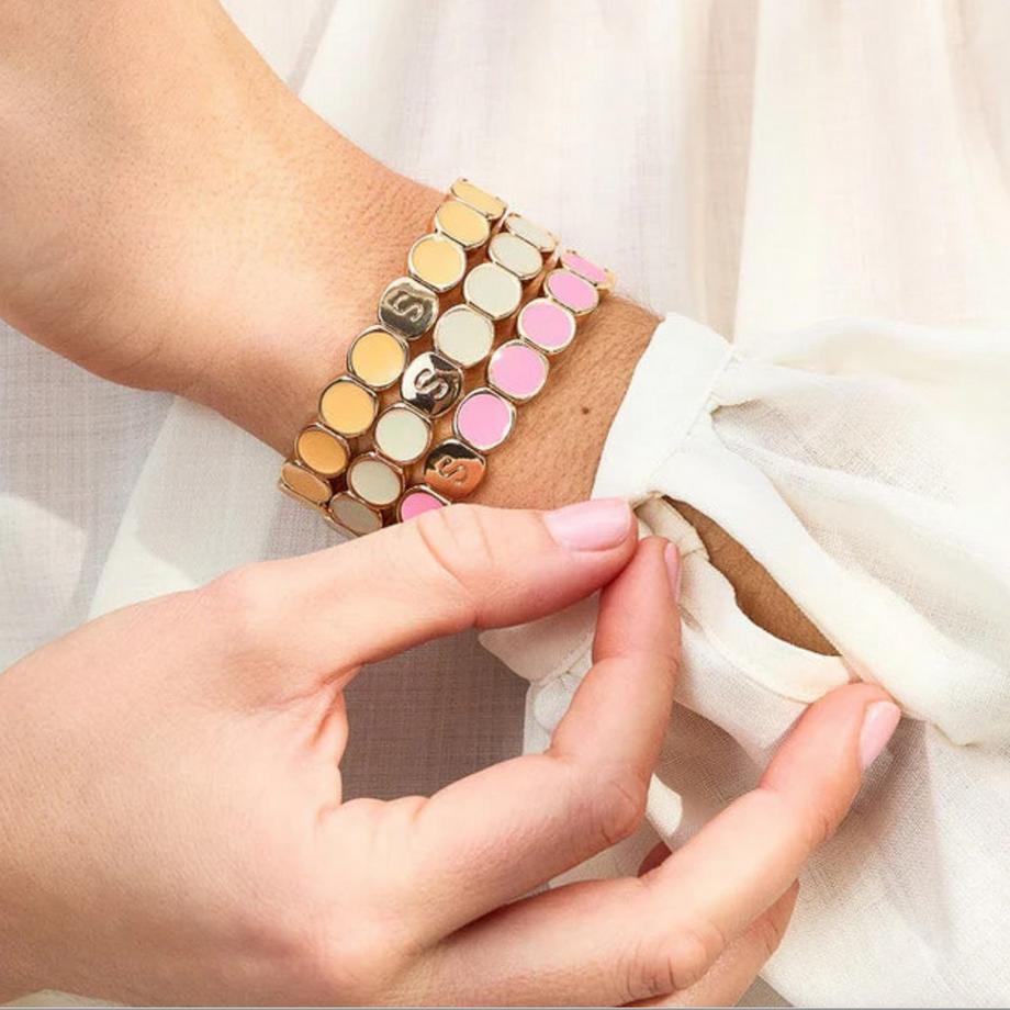 Simone à Bordeaux Unicolore Bracelet 