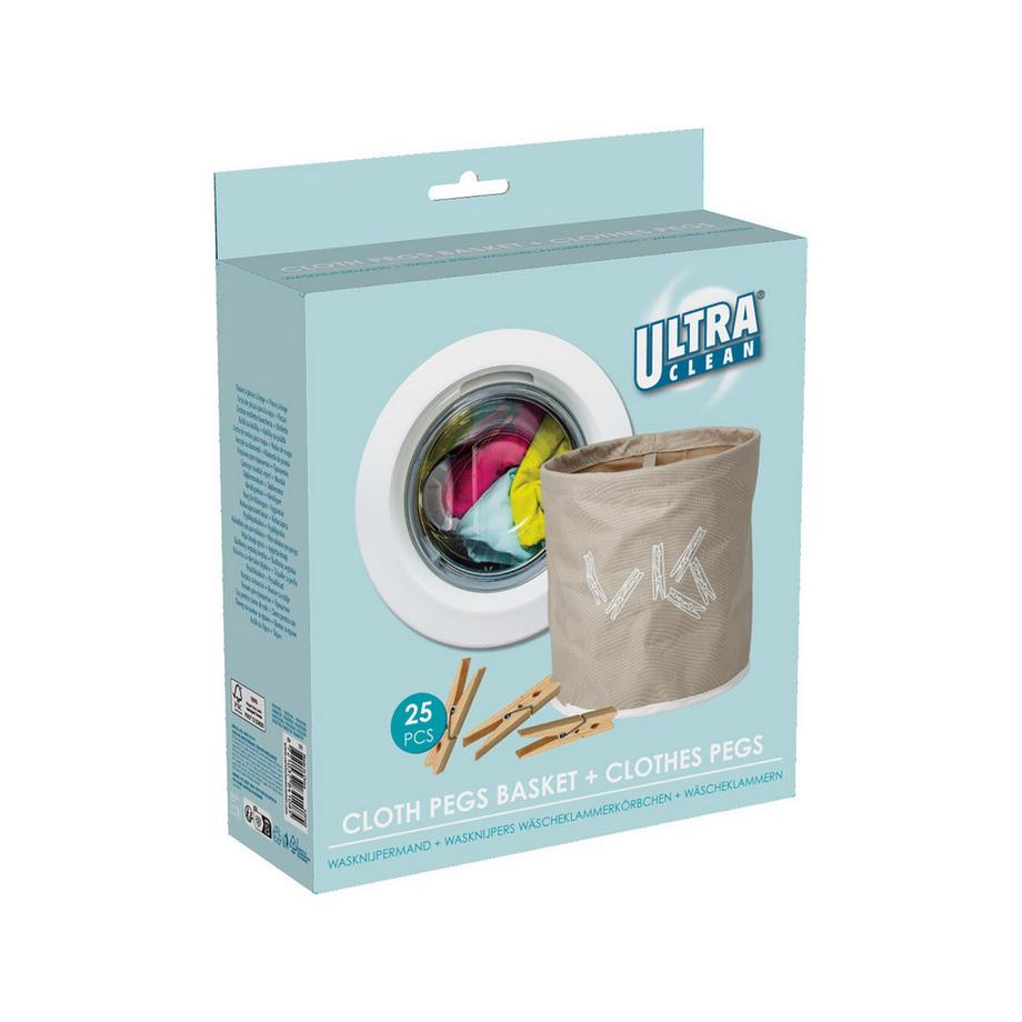 ultra clean Pince à linge & corbeille Cloth 