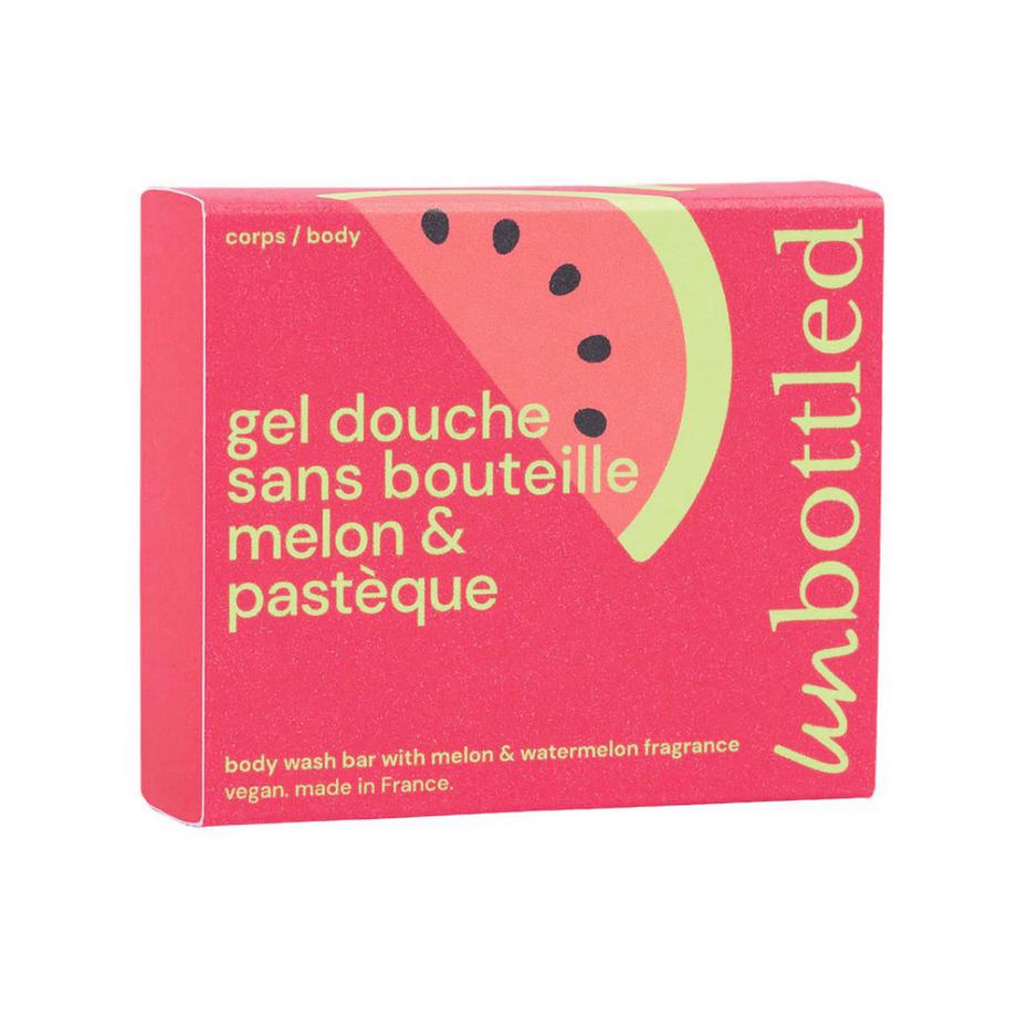 UNBOTTLED  Gel Douche Sans Bouteille - Melon & Pastèque 