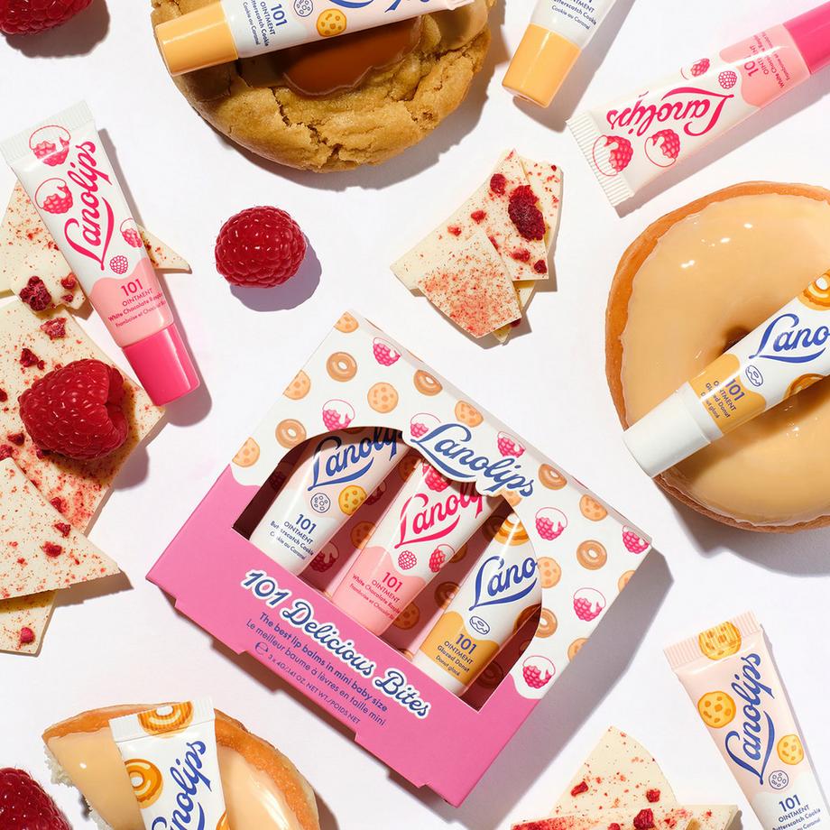 Lanolips  101 Delicious Bites - Balsami labbra in formato mini 