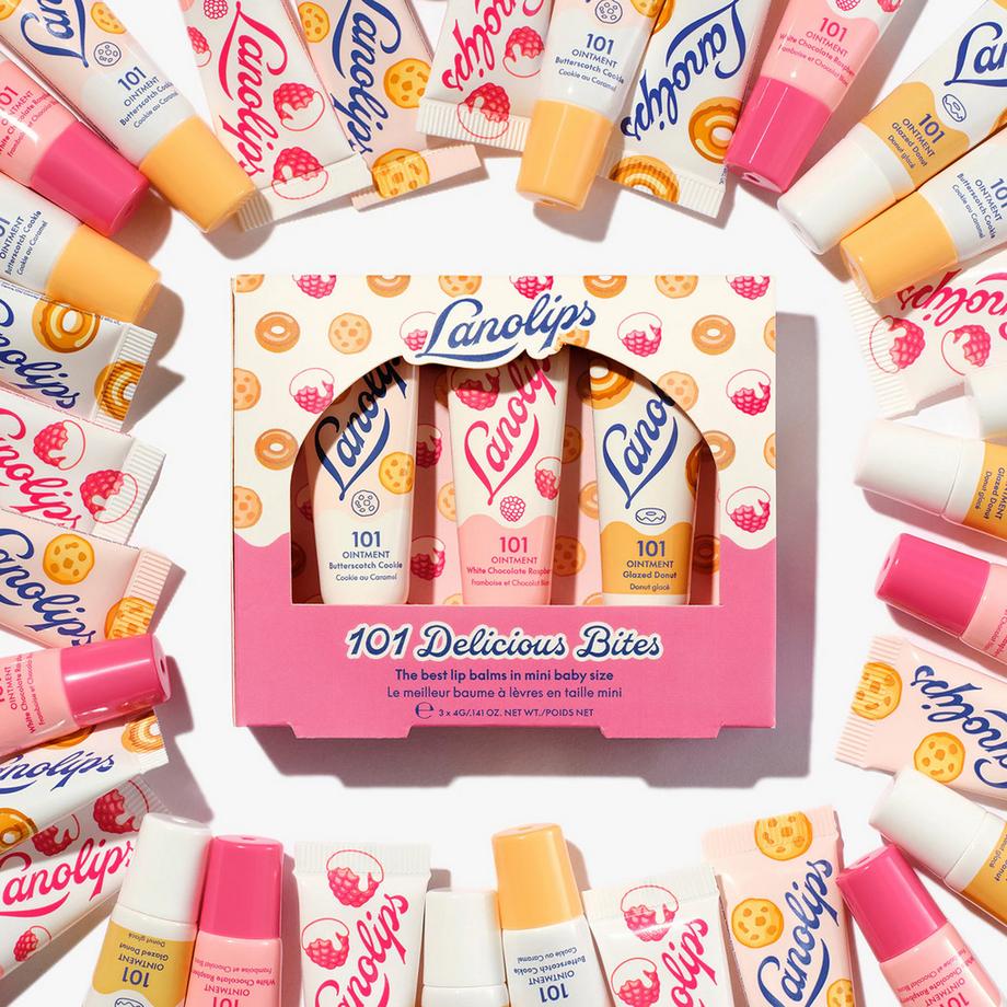 Lanolips  101 Delicious Bites - Balsami labbra in formato mini 