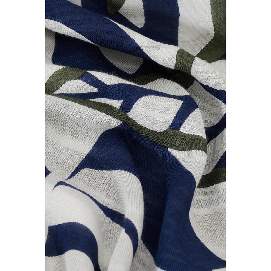 Caroll Foulard mit Blättermuster  