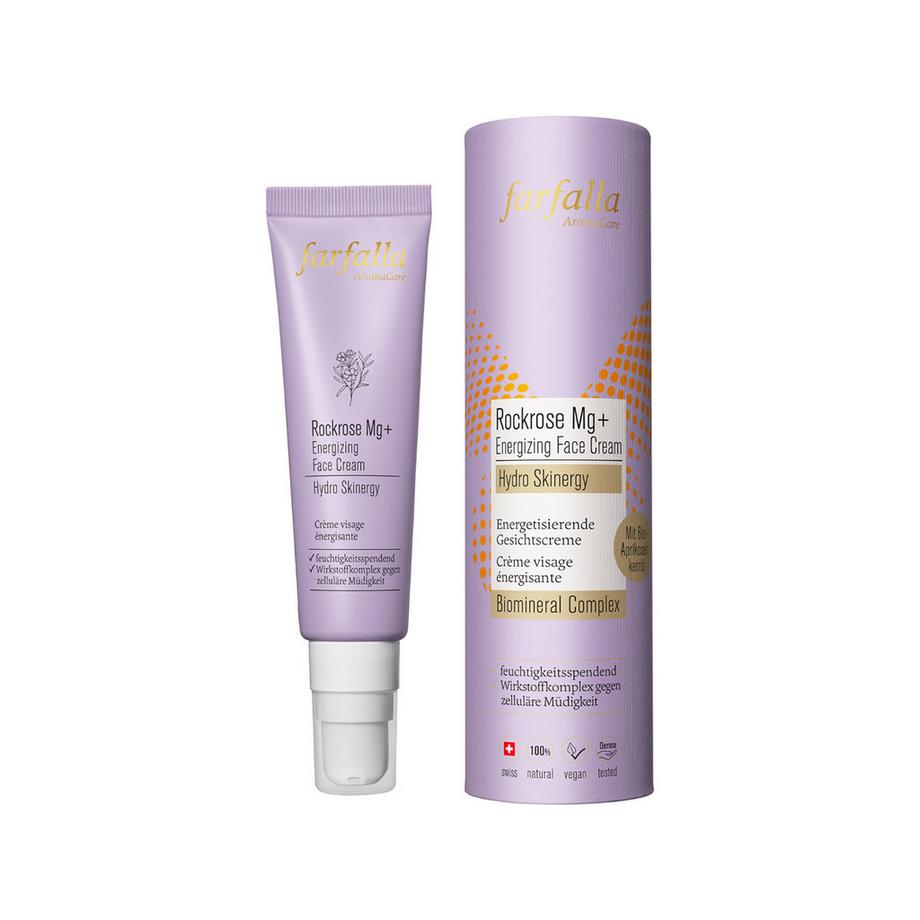 Rockrose Mg+ Energizing Face Cream, Hydro Skinergy