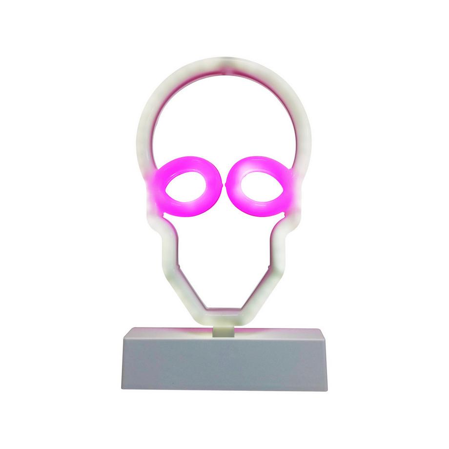 Lampada LED a forma di teschio