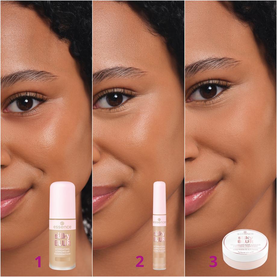 essence  silky BLUR HYDRATING LONGWEAR CONCEALER 