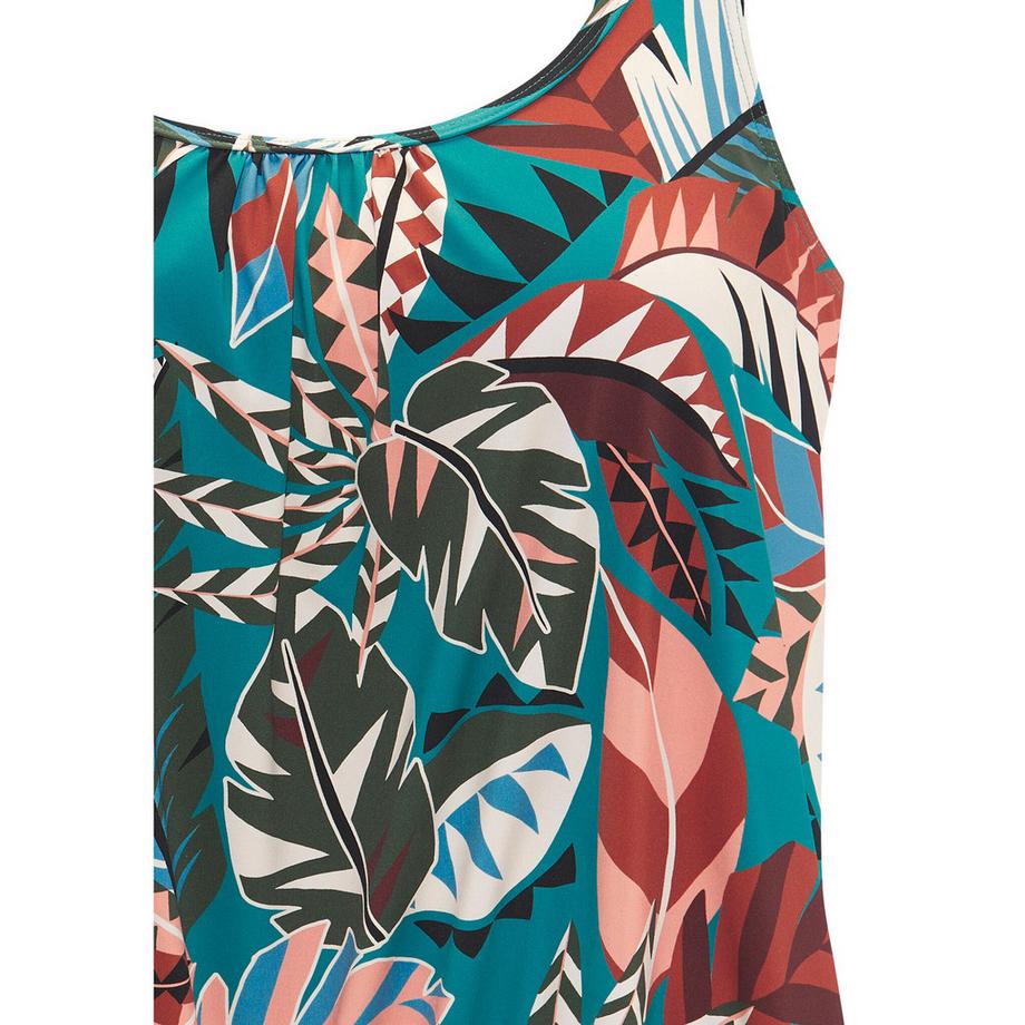 Buffalo Haut de tankini imprimé tropical  