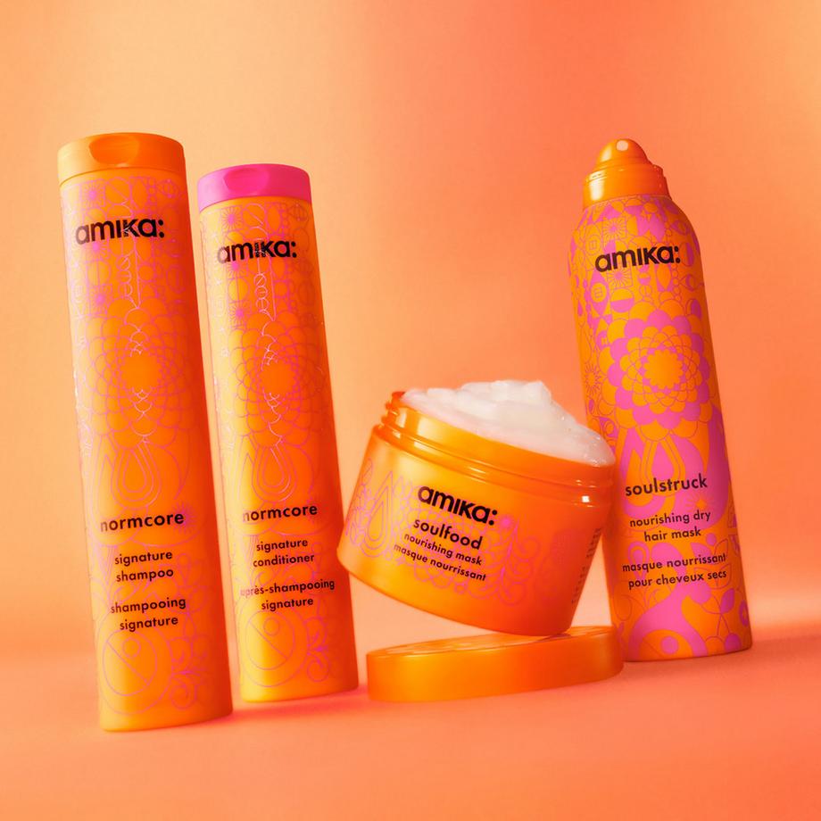 amika  Soulstruck - masque nourrissant pour cheveux secs sans rinçage 