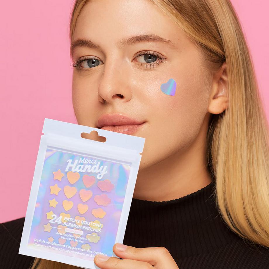 Merci Handy  Patchs Boutons - Cura i brufoli con stile 