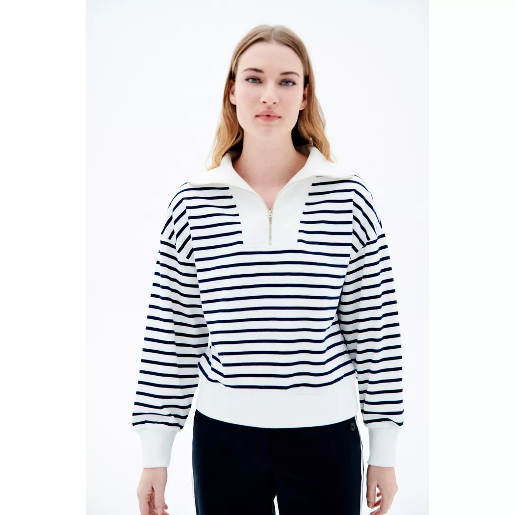 Caroll - Sweatshirt, für Damen, Marine, Größe S