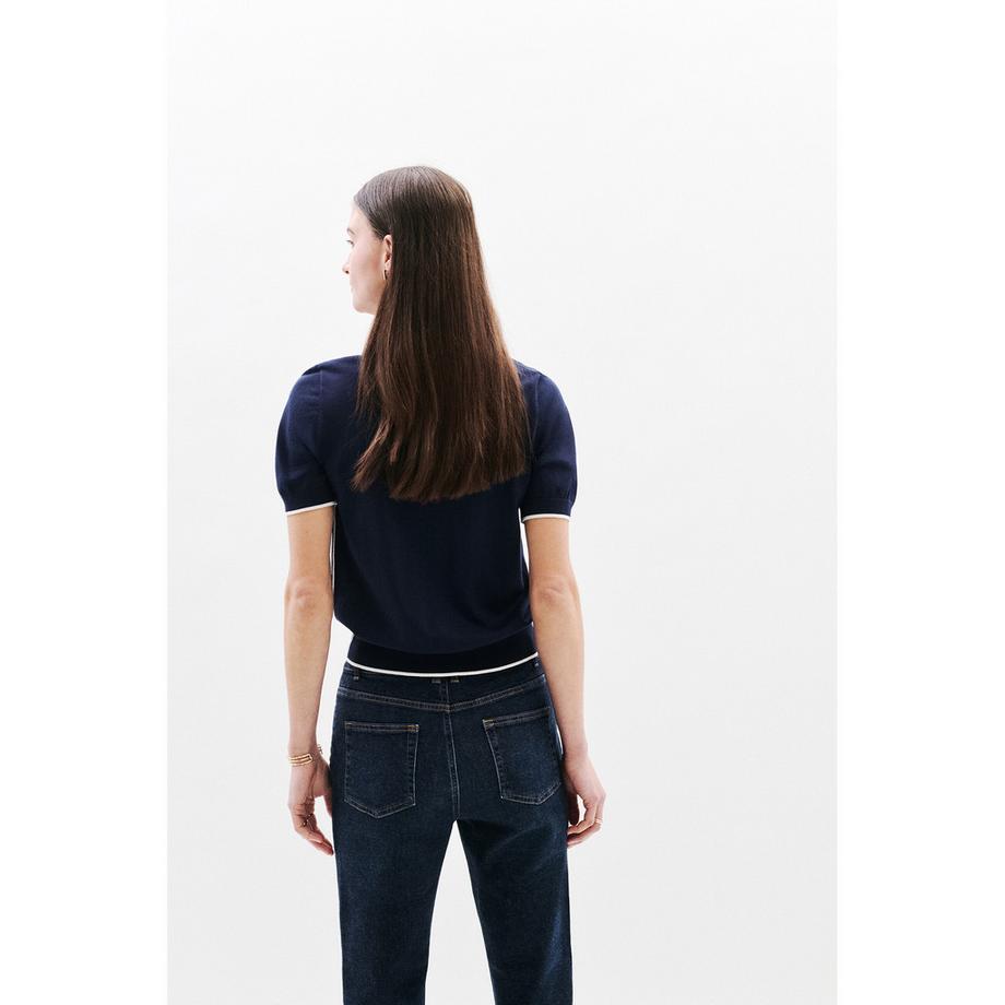 Caroll Kurzarm Polo Pullover  