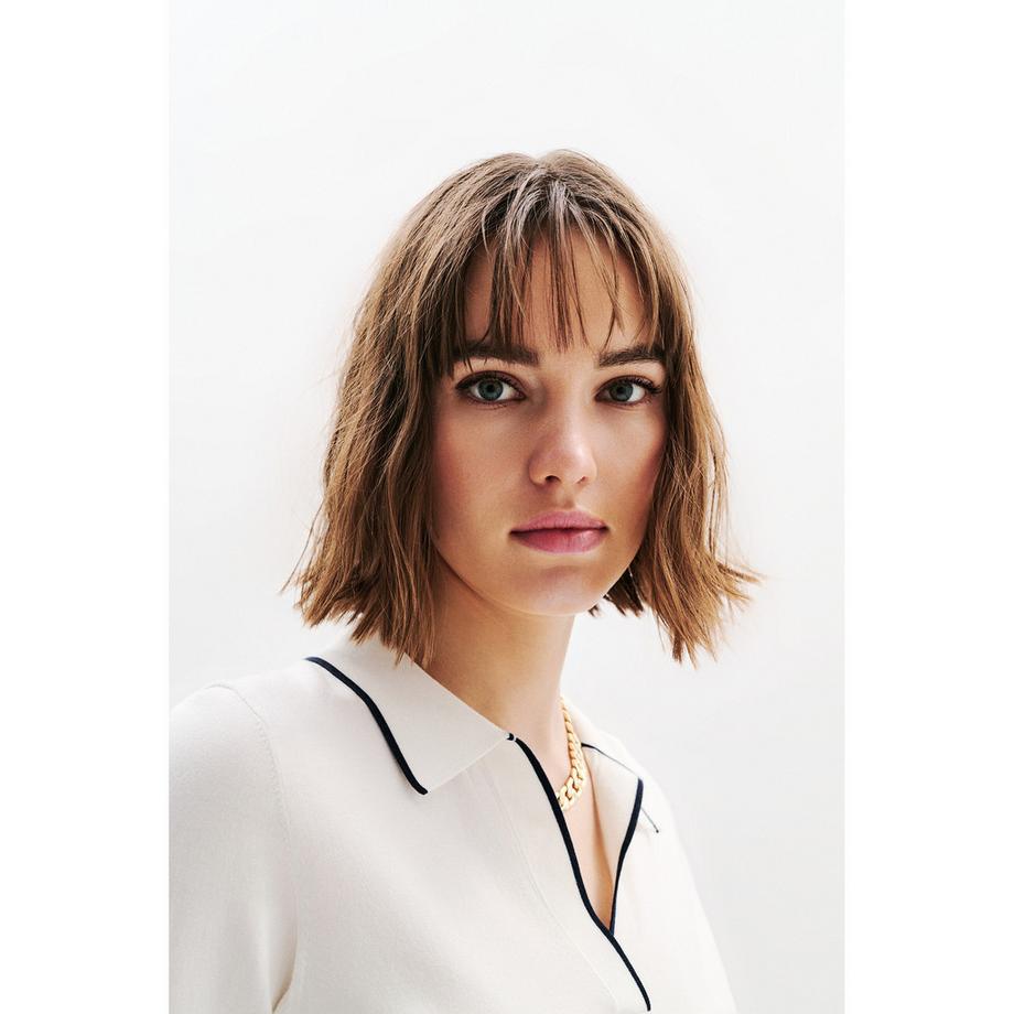 Caroll Maglione Polo Maniche Corte  