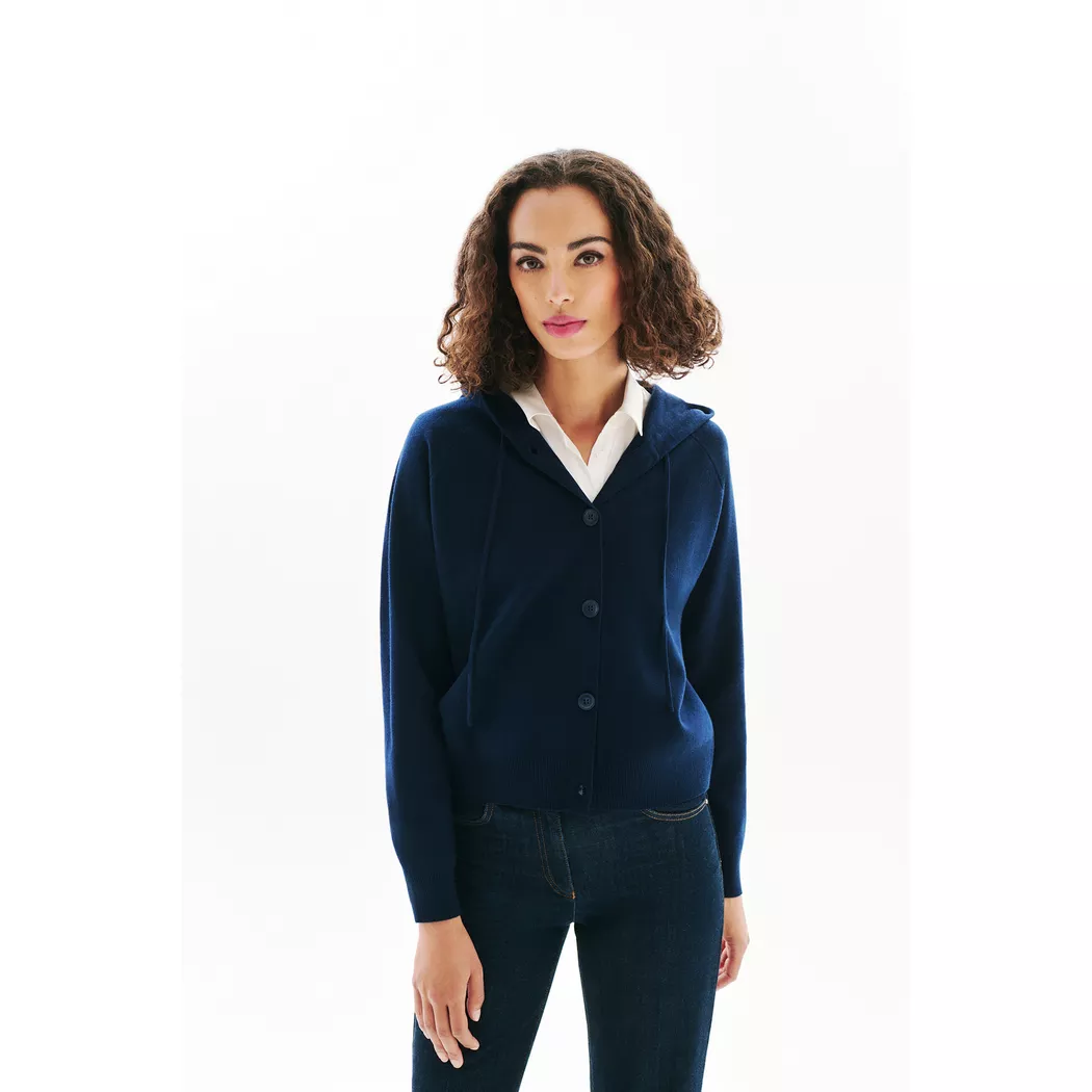 Caroll - Pullover, für Damen, Blau Größe M