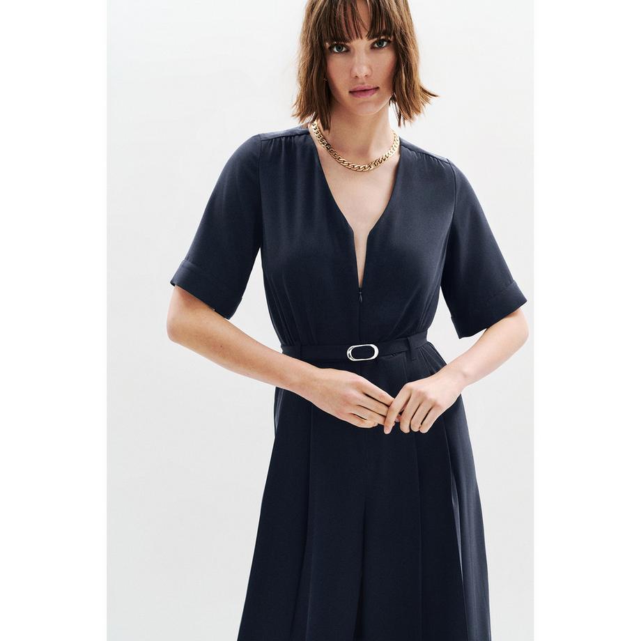 Caroll Combinaison Col V Manches Courtes  