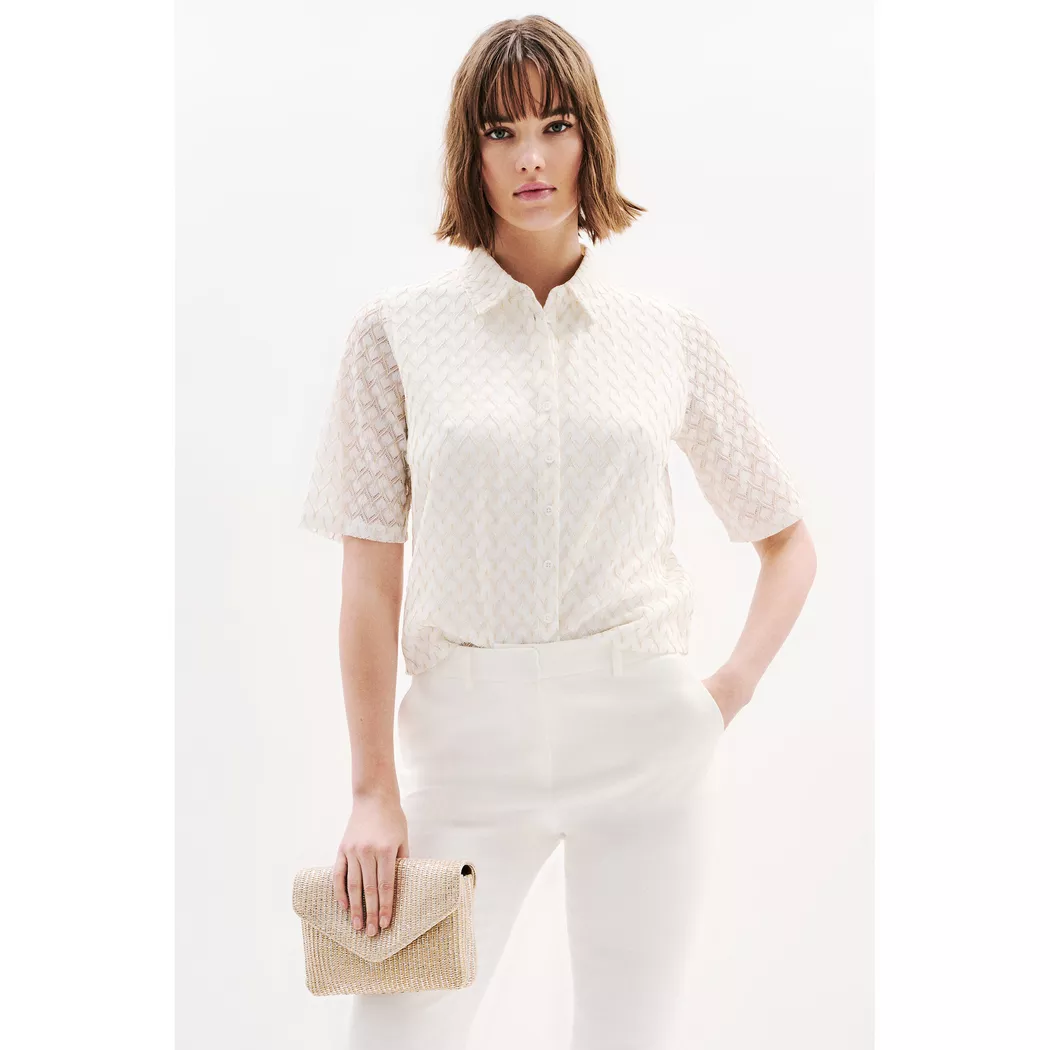 Caroll - T-Shirt, für Damen, Weiss, Größe XS 3