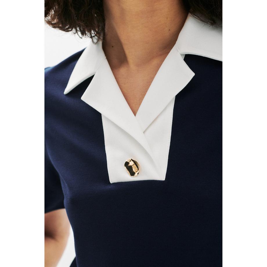 Caroll T-Shirt Polo Manches Courtes Coupe Droite avec Col Kent  