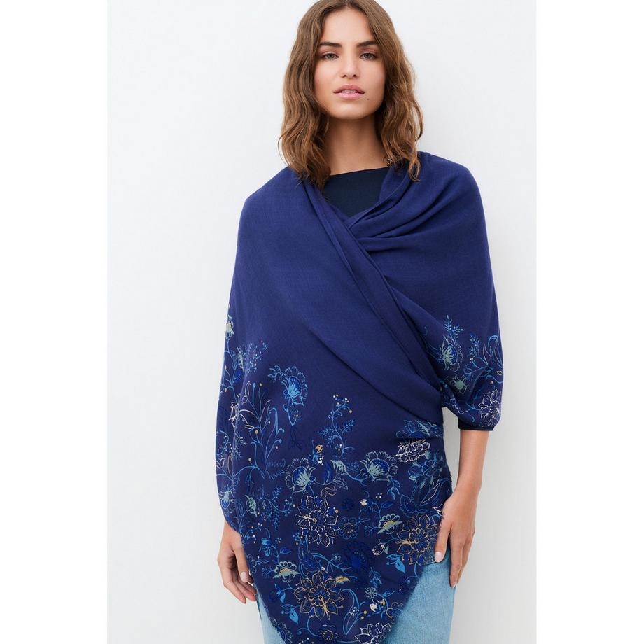 Caroll Foulard con motivo floreale  